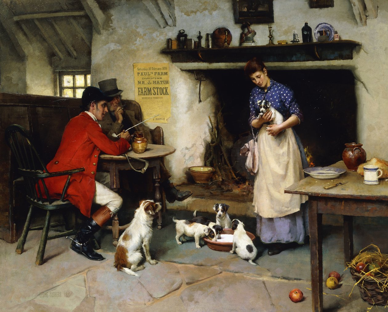 Familiens skjønnhet, 1895 av Leghe Suthers