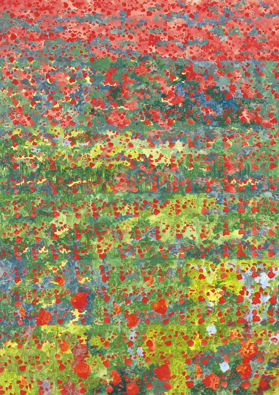 Valmuer, 2012, av Leigh Glover