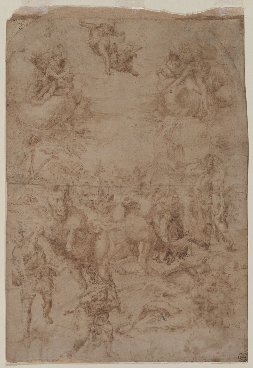 The Conversion of St. Paul, etter 1575. av Lelio Orsi da Novellara