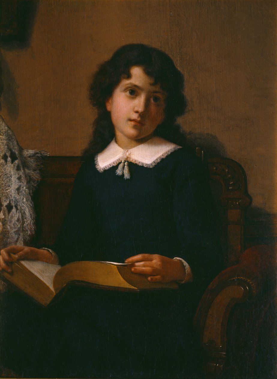 Portrett av en ung jente av Lemuel Everett Wilmarth