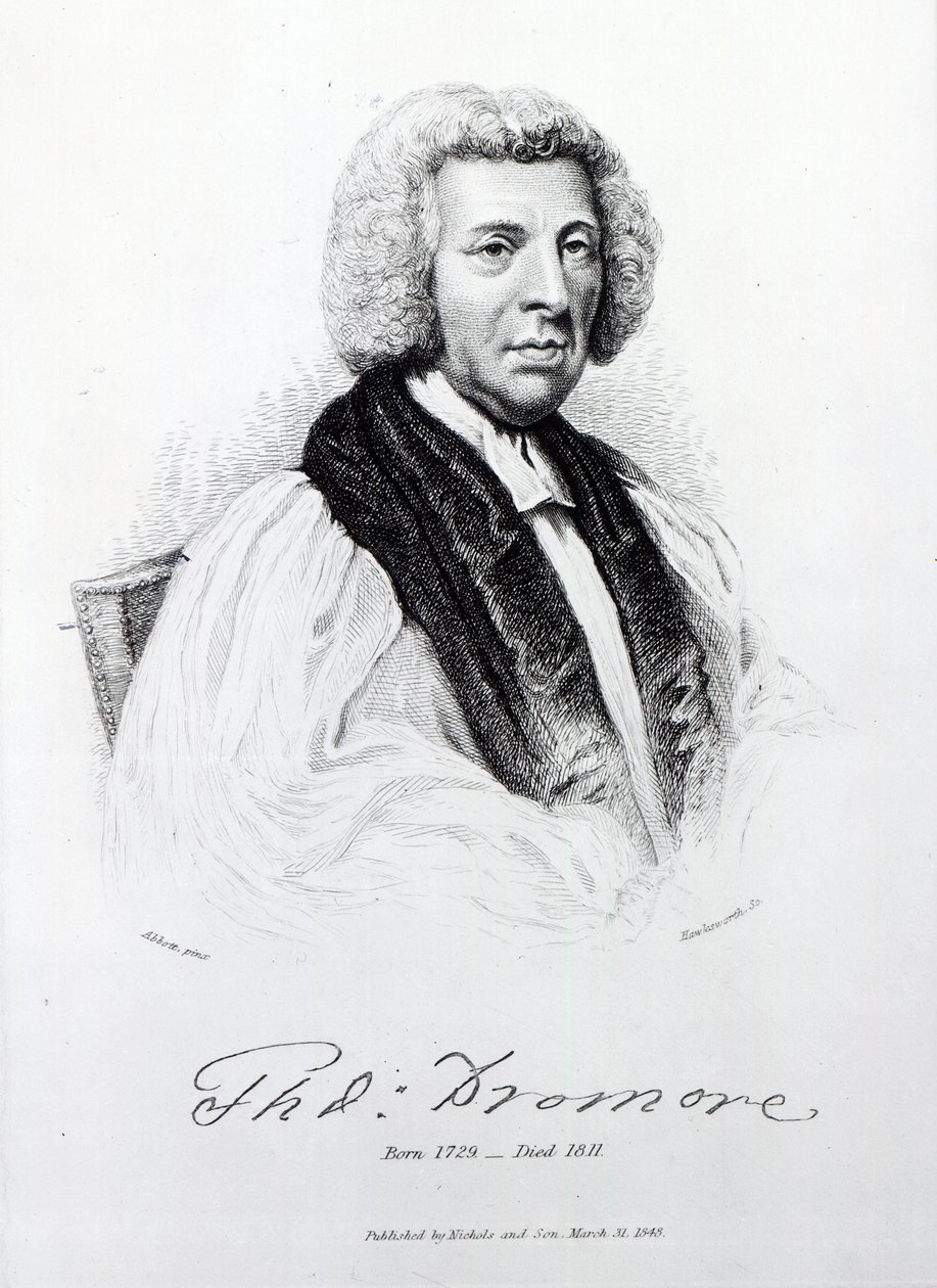 Thomas Percy, biskop av Dromore, gravert av John Hawksworth, 1848 av Lemuel Francis Abbott