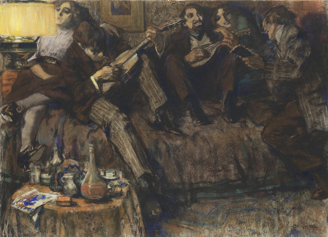 Boheme, ca. 1910 av Leo Gestel