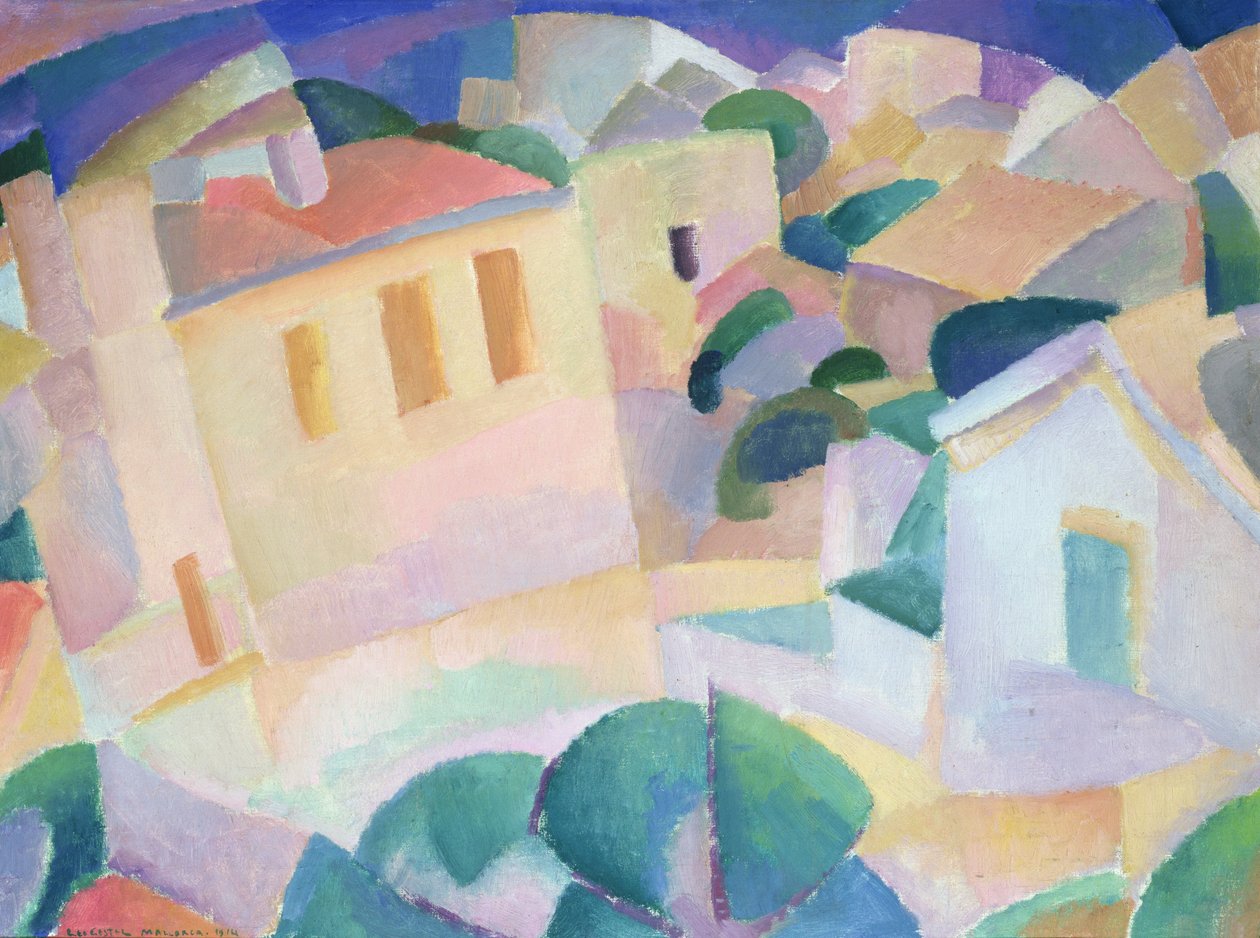 Terrino, Mallorca, 1914 av Leo Gestel