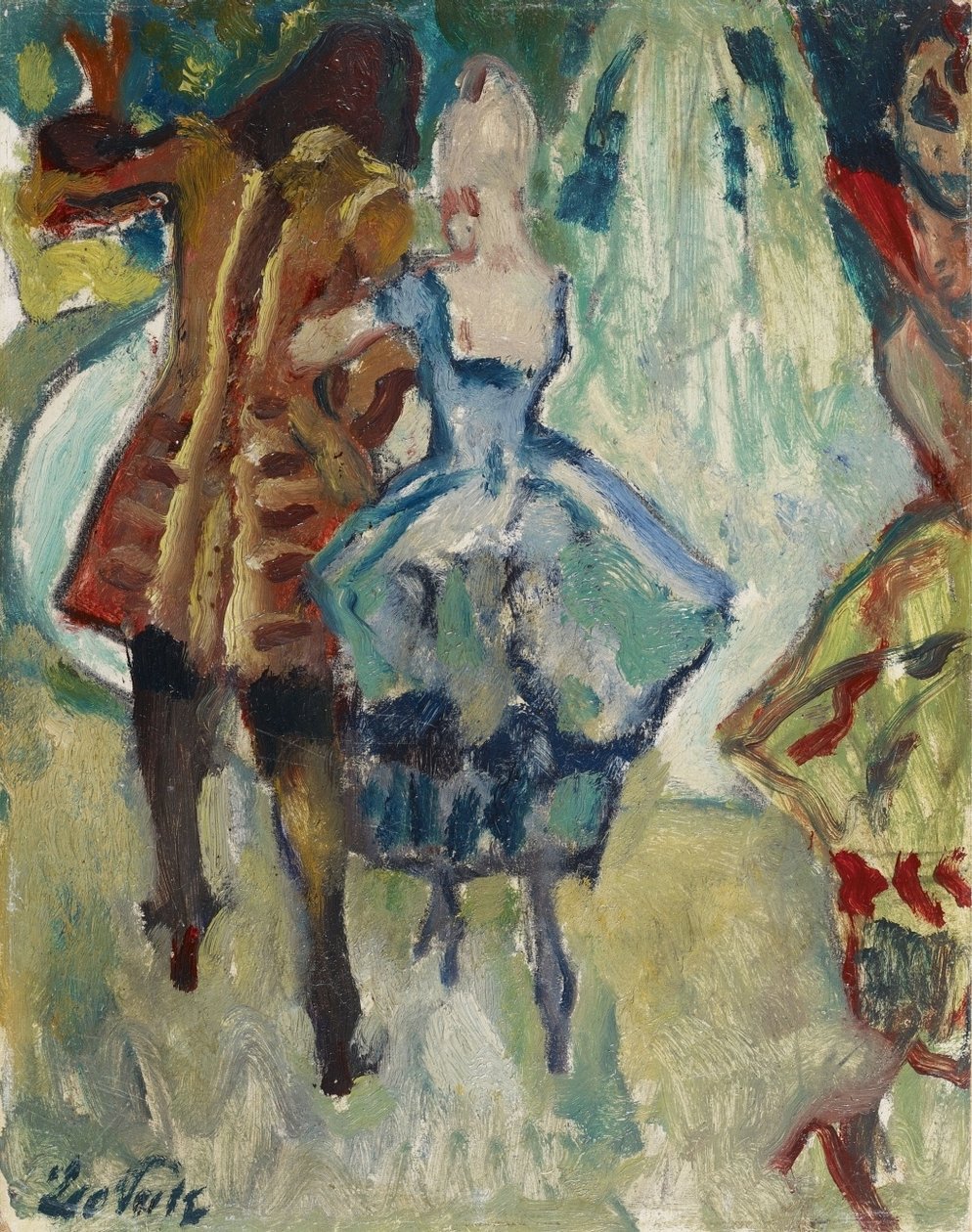 Hagefest, studie av Leo Putz