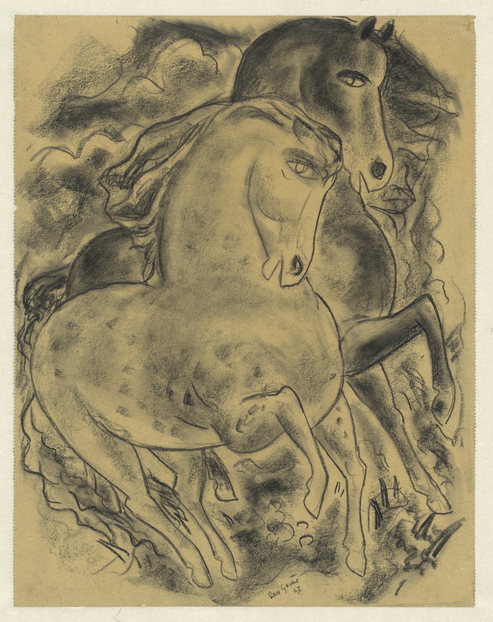 To hester av Leo Gestel (signed by artist)