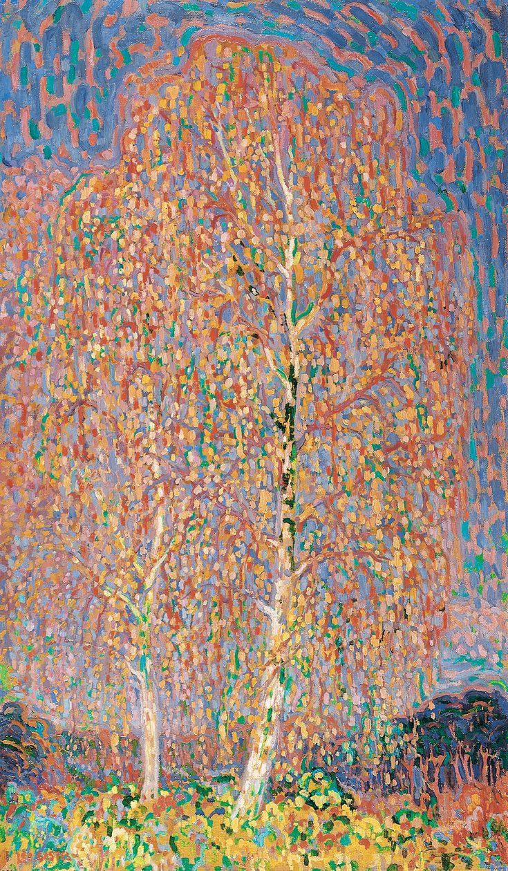 Høst i Nijmegen av Leo Gestel