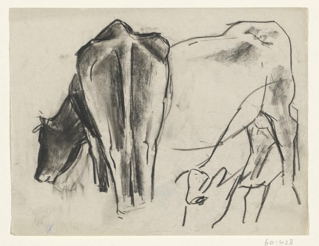 Tre kyr av Leo Gestel