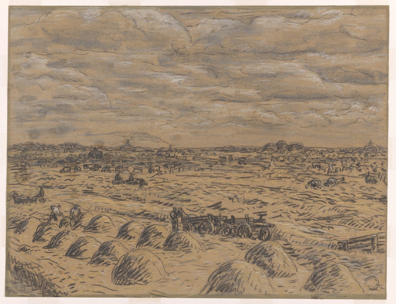 Eembrugge (tittel på objekt) av Leo Gestel