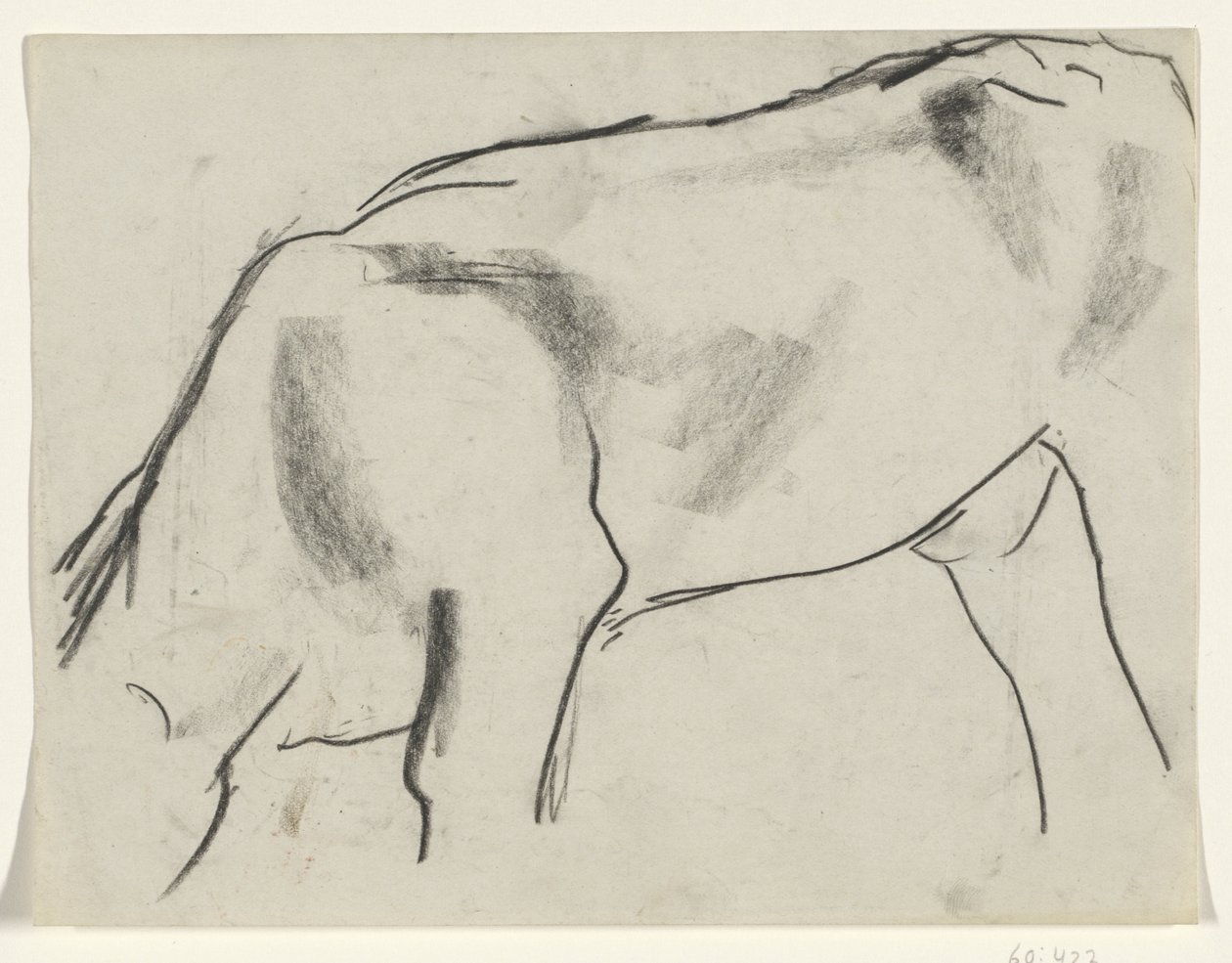 Beitende ku av Leo Gestel