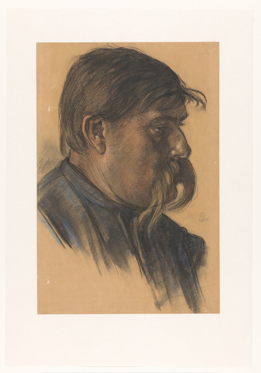 Leder for en havnearbeider av Leo Gestel