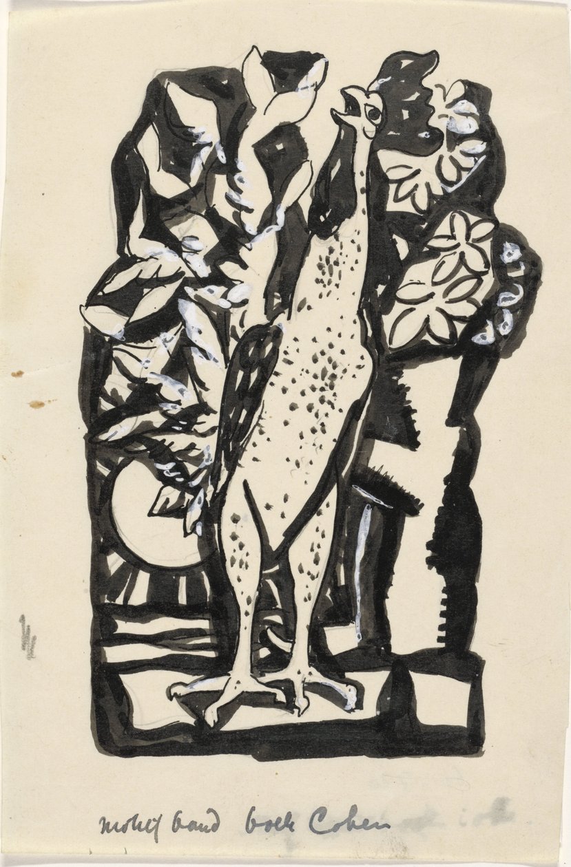galende hane av Leo Gestel