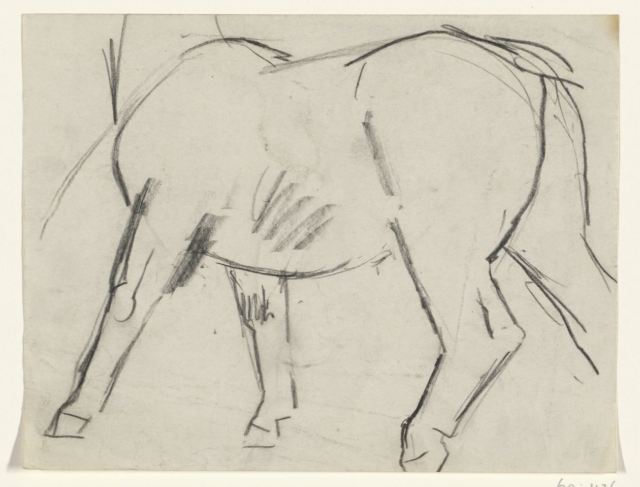 Kroppen til en hest av Leo Gestel