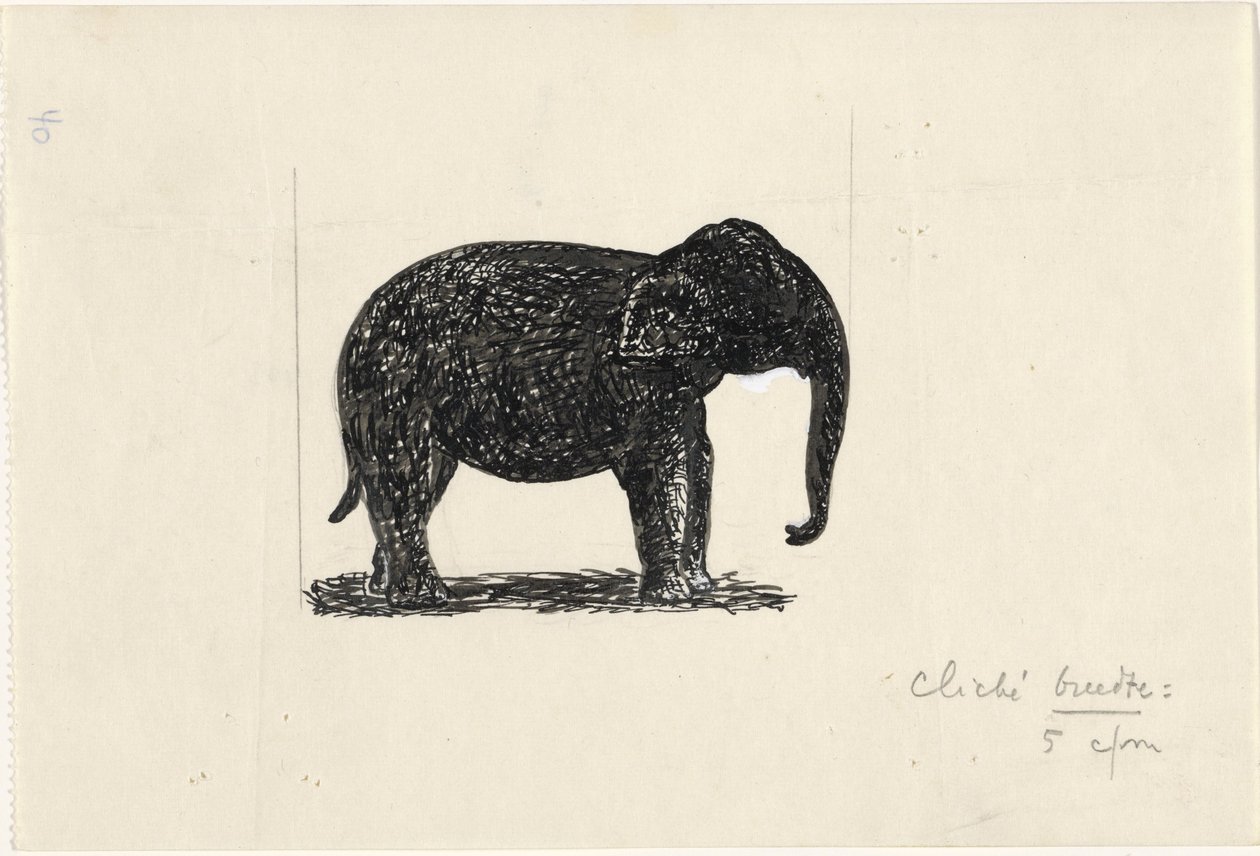 Elefant av Leo Gestel