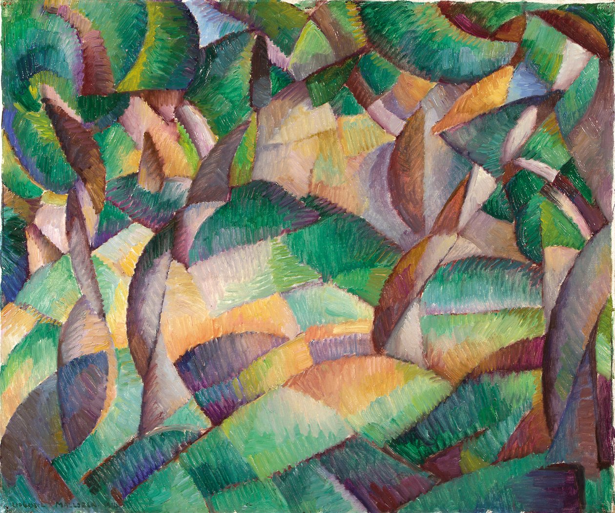 Olive Grove, Mallorca av Leo Gestel