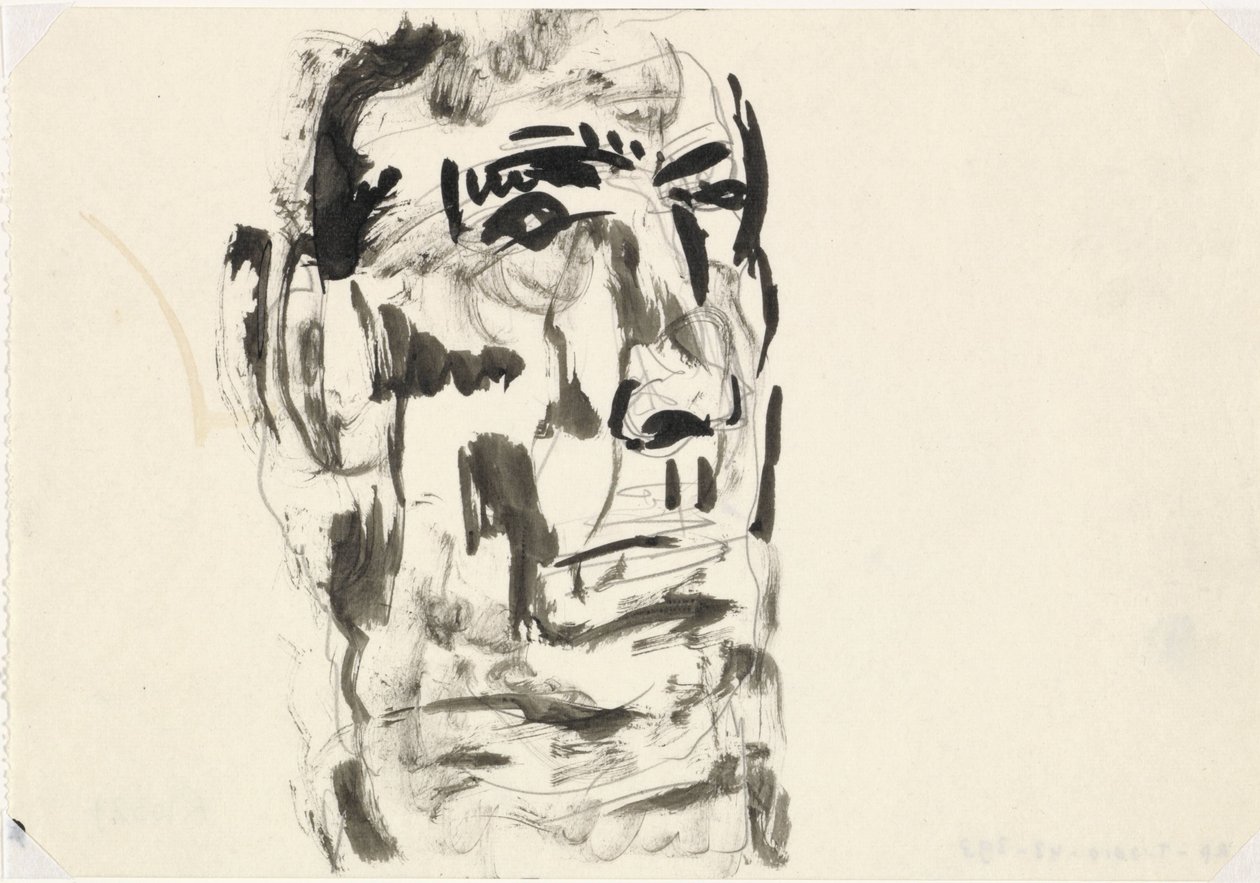 Portrett av mann Uten tittel av Leo Gestel