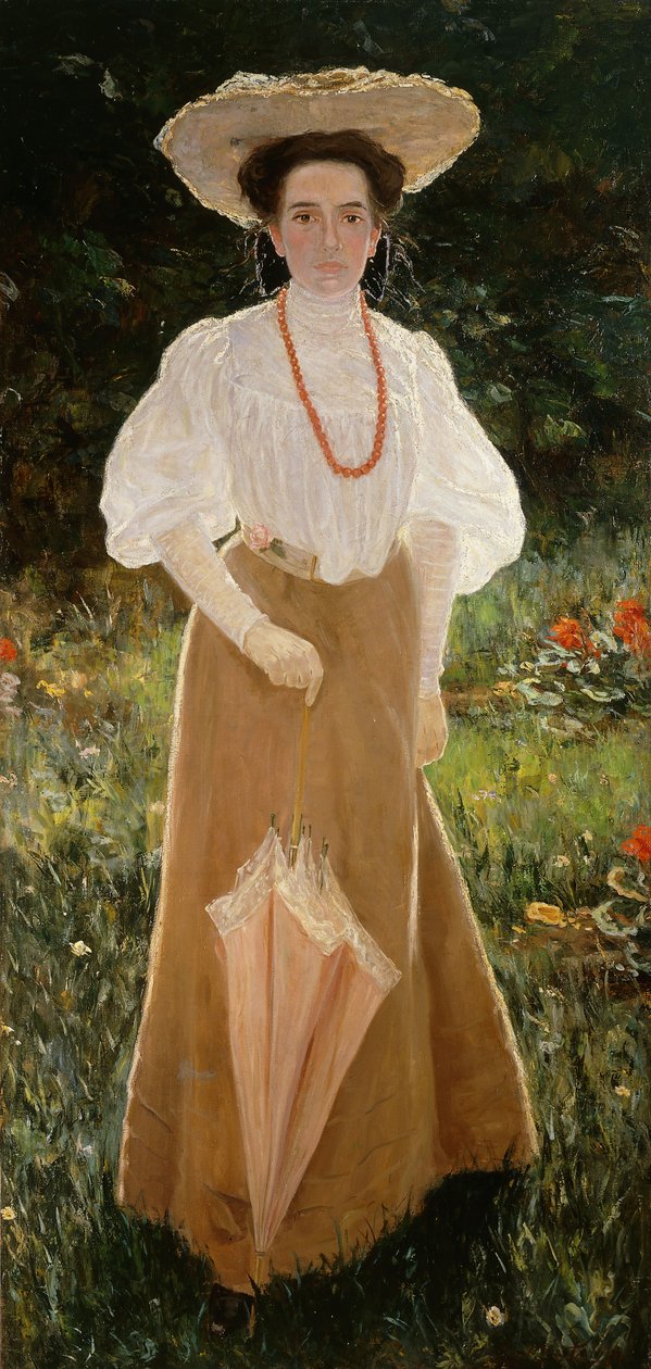 Stående kvinne; Kvinne Stående av Leo Gestel