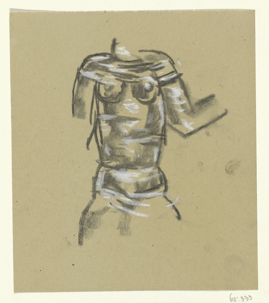 Torso av en kvinne av Leo Gestel