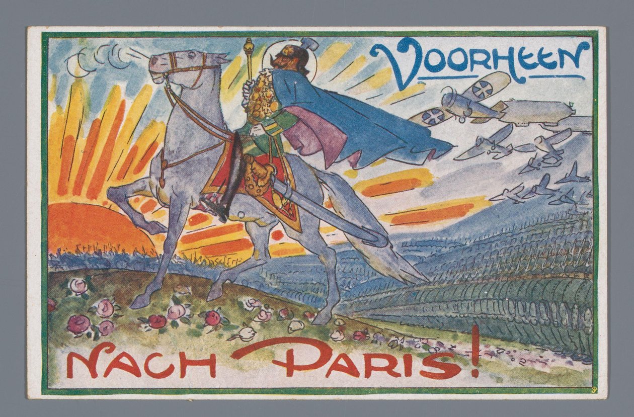 Før, etter Paris! (tittel på objekt) av Leo Gestel
