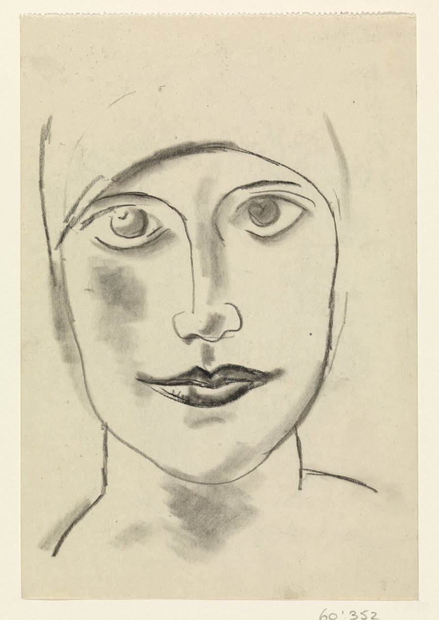 kvinnens hode av Leo Gestel