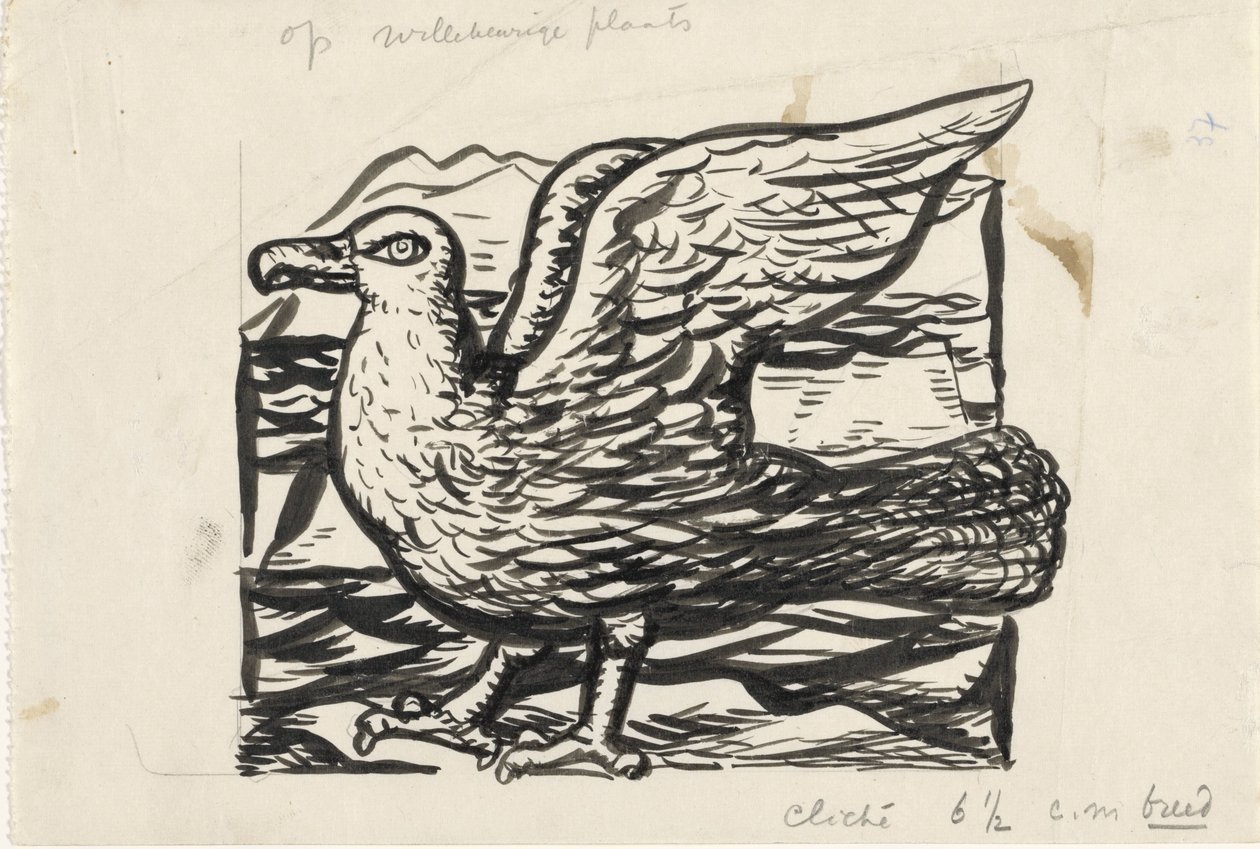Måke av Leo Gestel