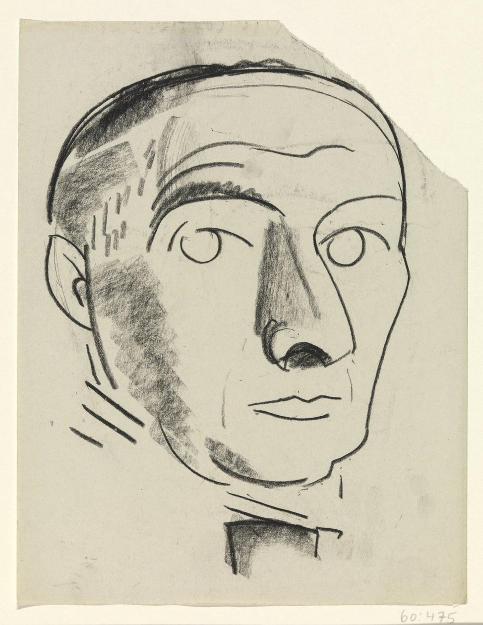 Selvportrett av Leo Gestel