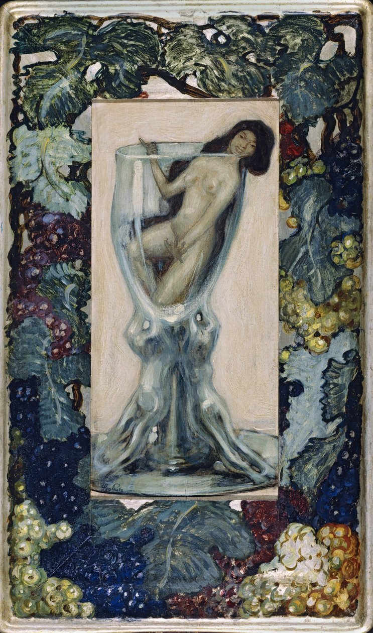 jente i glasset av Leo Putz