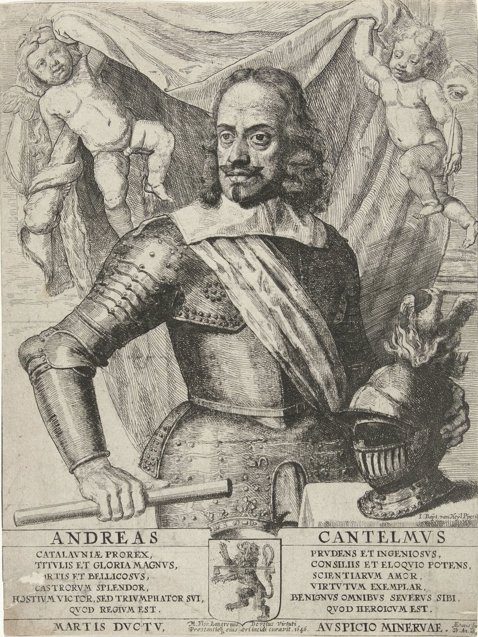 Portrett av Don Andrea Cantelmo av Leo van Heil
