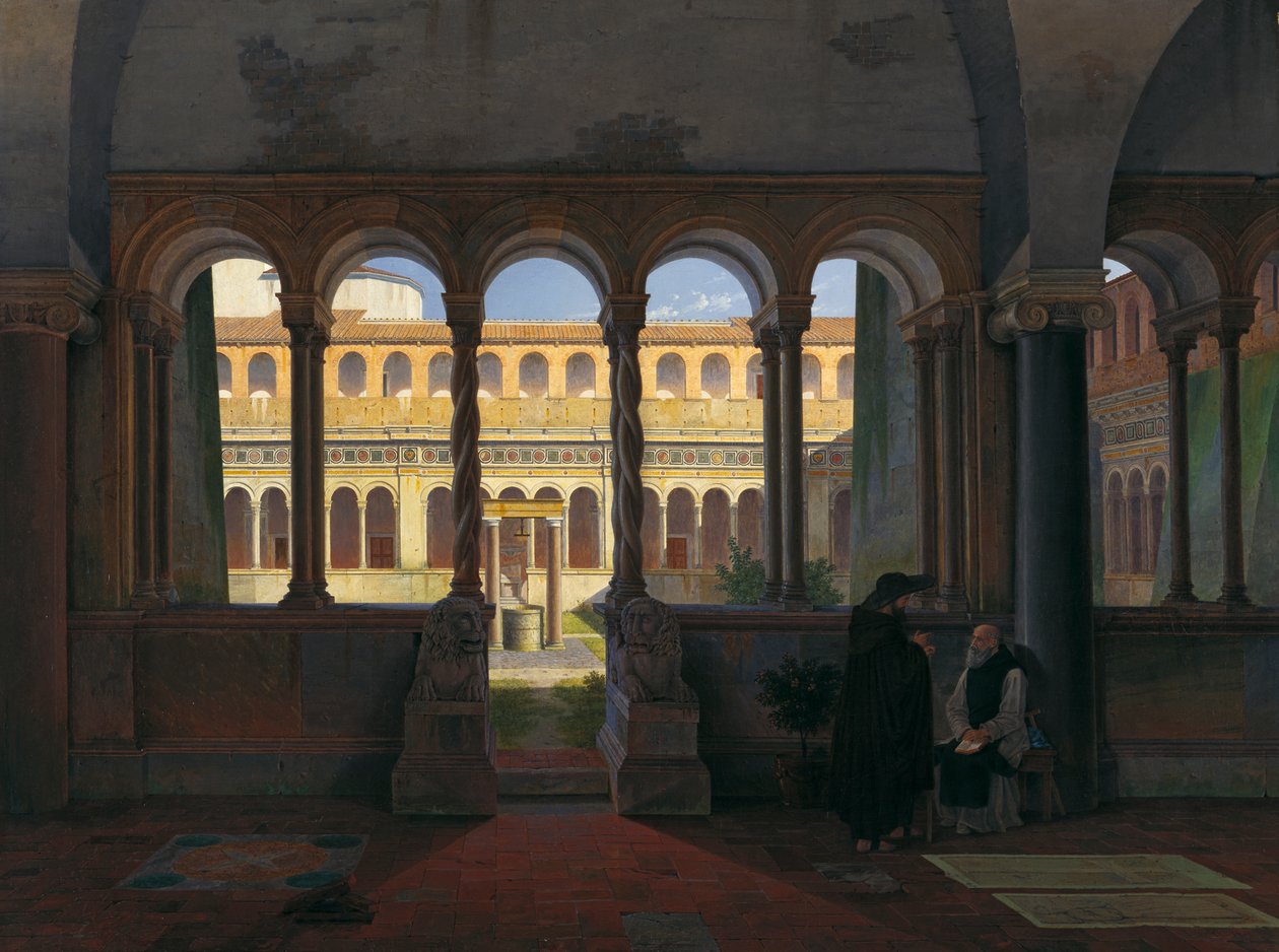 Klosteret San Giovanni in Laterano i Roma av Leo von Klenze