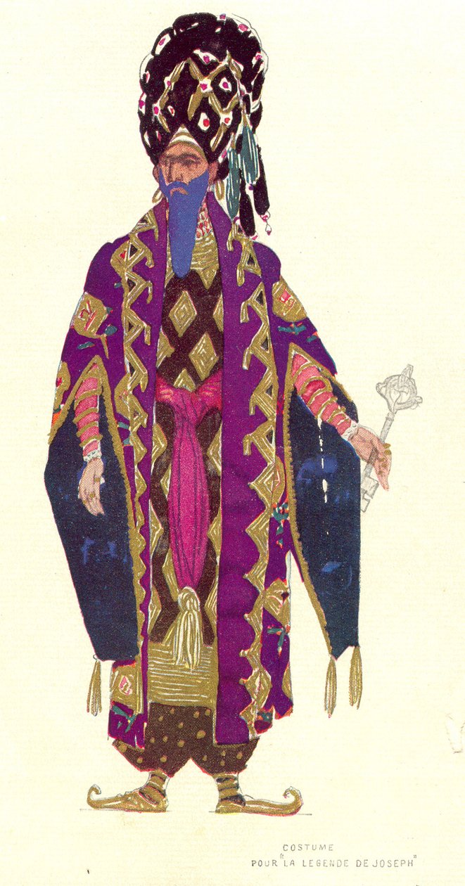 Kostymedesign for en karakter i 