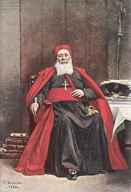 Le kardinal Charles Lavigerie, archeveque dAlger 1825-1892n av Leon Joseph Florentin Bonnat