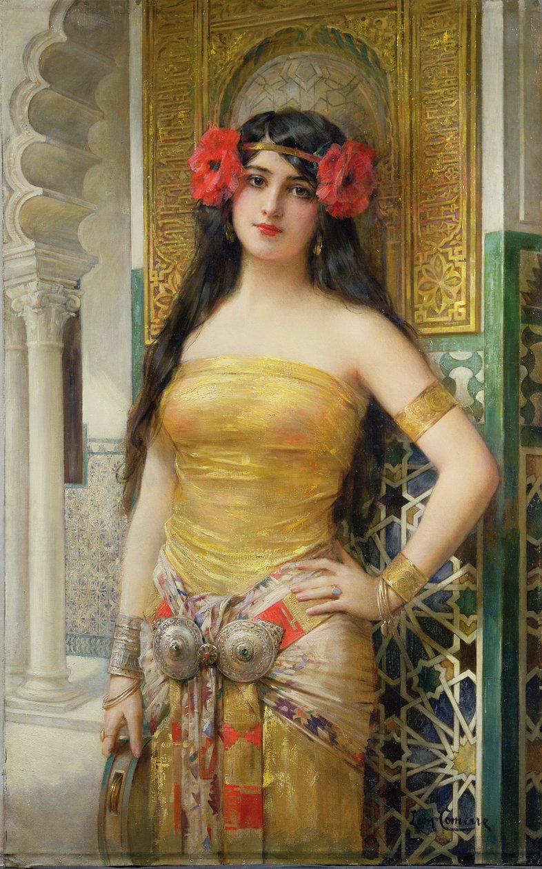 Den orientalske kvinnen av Leon Francois Comerre