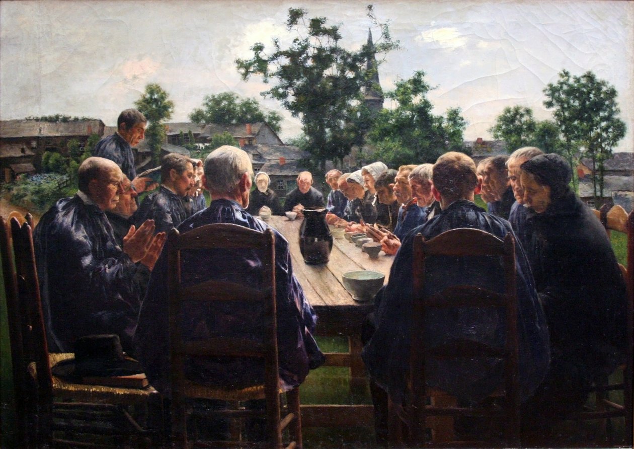 Begravelsestiden av Léon Frédéric