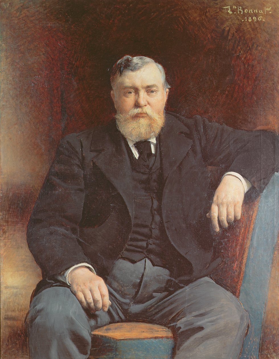 Portrett av prins Vyacheslav Tenishev, 18 av Leon Joseph Florentin Bonnat
