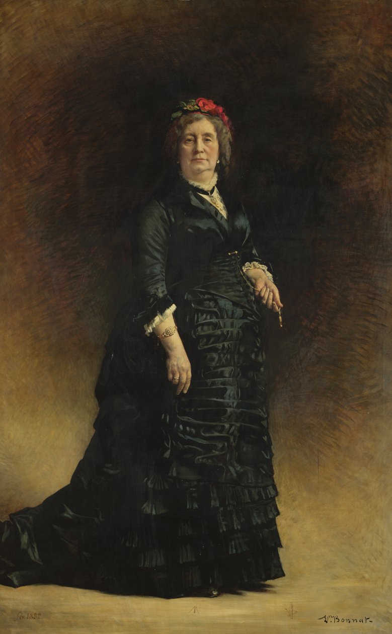 Portrett av en dame, 1882 av Leon Joseph Florentin Bonnat