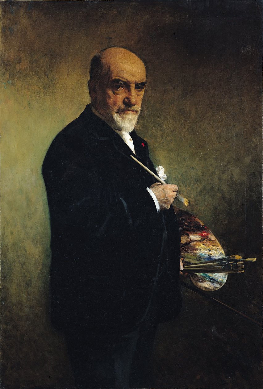 Selvportrett av Leon Joseph Florentin Bonnat