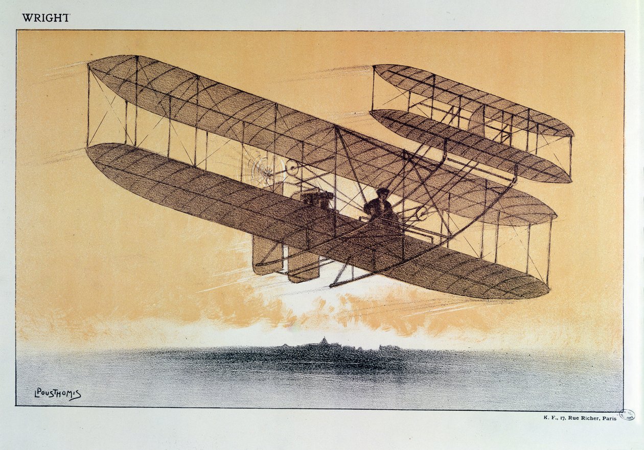 Wilbur Wright (1867-1912) i sin 
