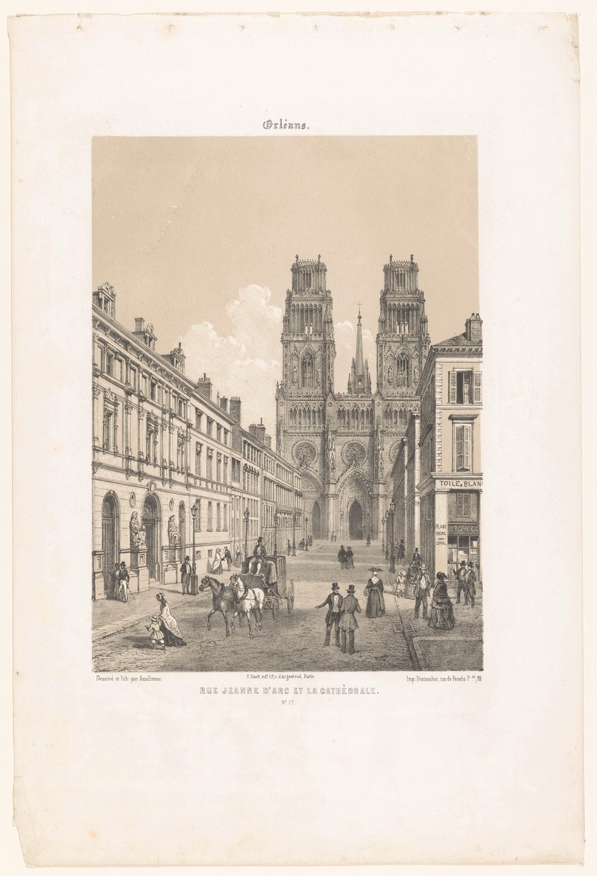 Utsikt over Rue Jeanne d