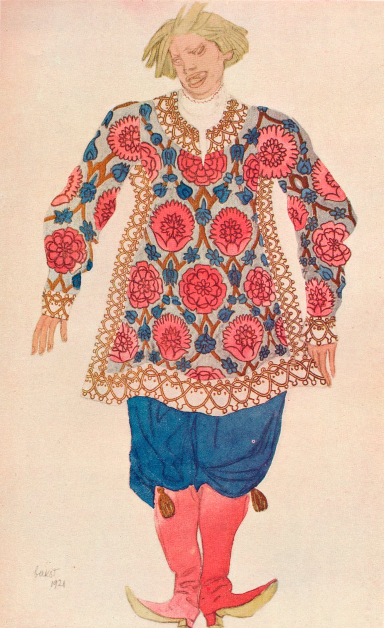 Buffon Russe, 1924 av Leon Bakst
