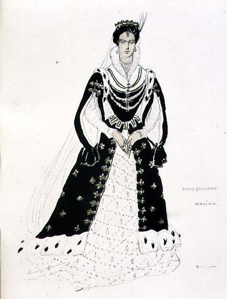 Kostymedesign for Marina i 
