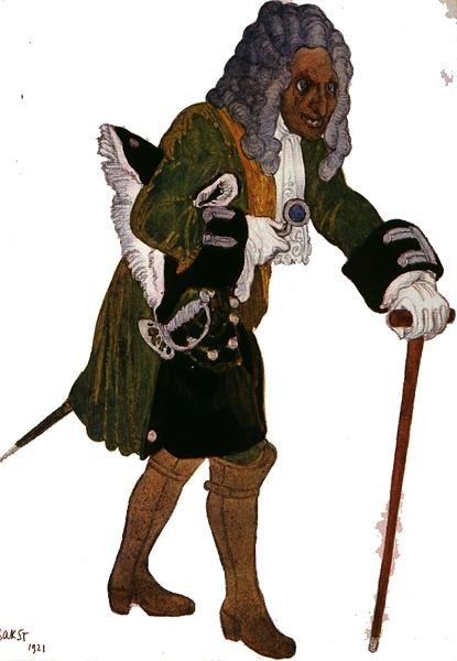 Kostymedesign for Galesson, Prince