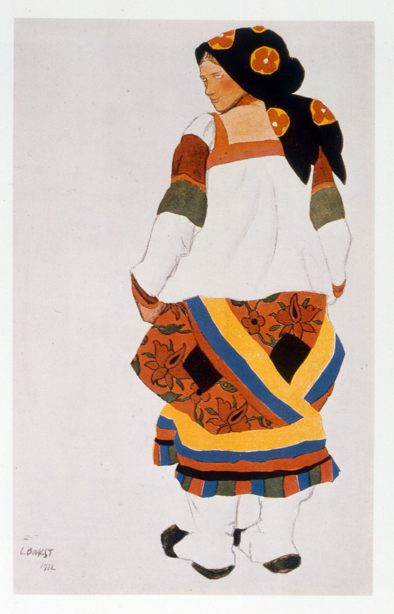 Bondekvinne av Leon Bakst