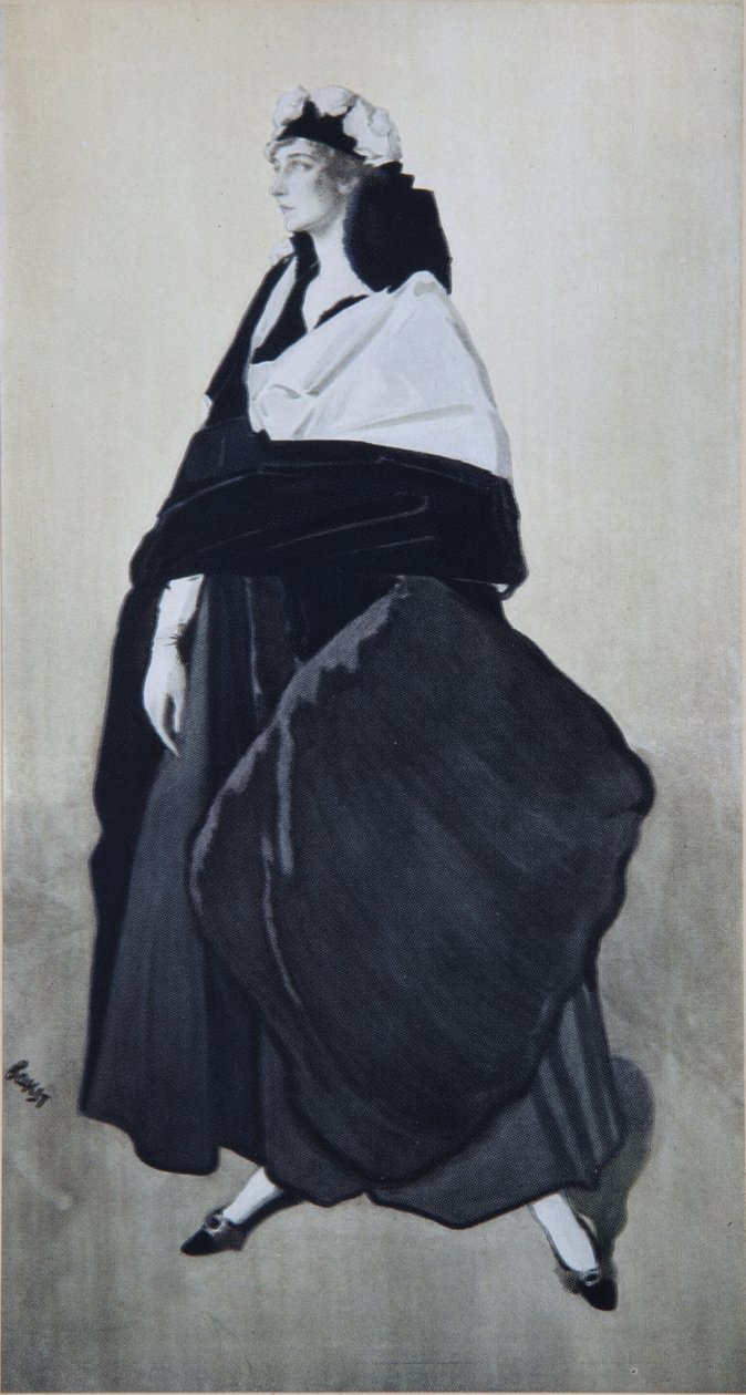 Portrett av Ida Rubinstein av Leon Bakst