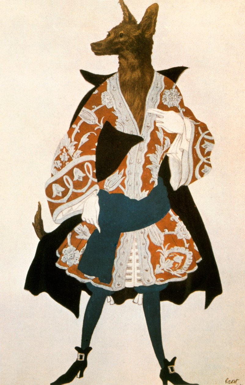 Torneroseulven, 1921 av Leon Bakst