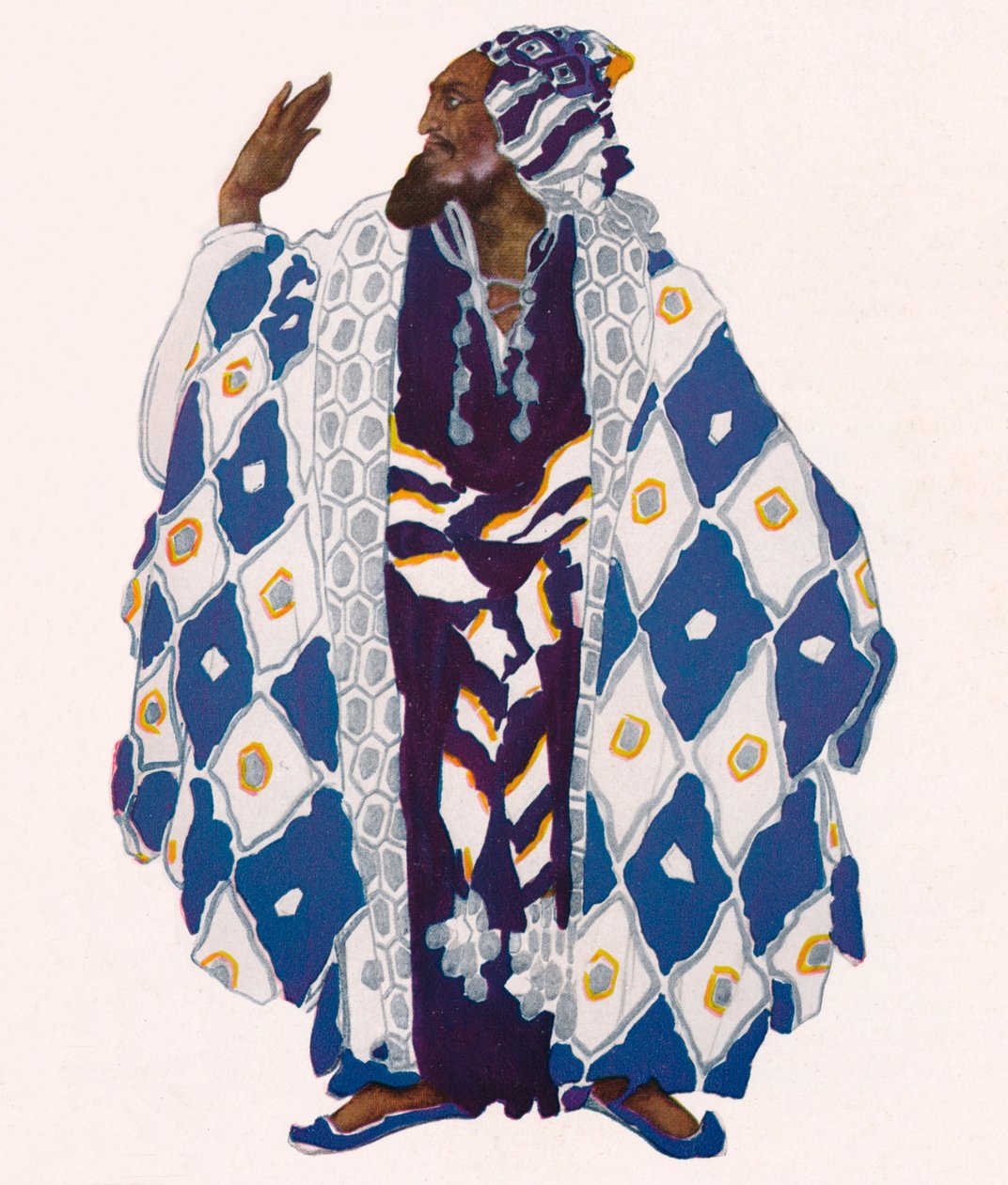 A Notable Mespotamian, 1922, 1923 av Leon Bakst