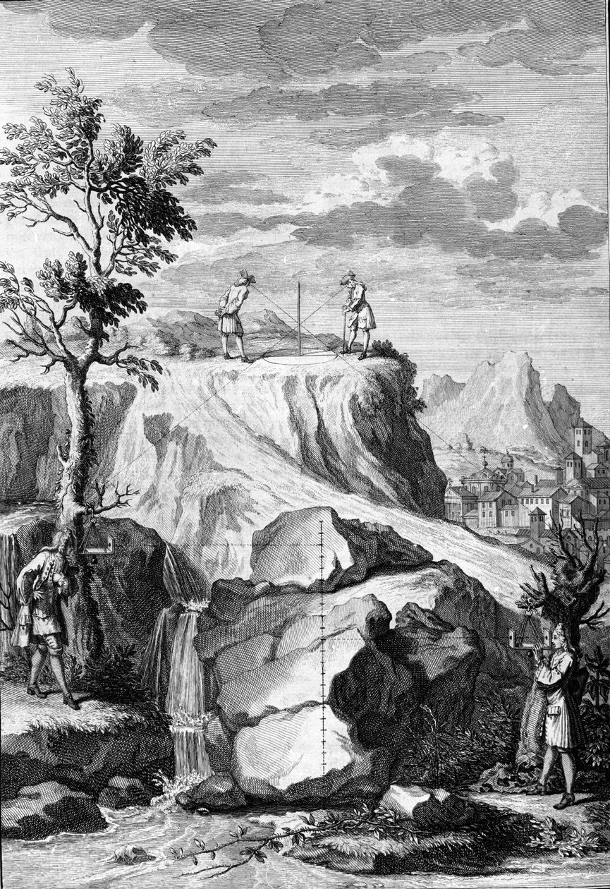 Godbiter om arkitektur: tavle hentet fra "" De Architectura Libri decem"" av Leon Battista Alberti (1404-1472), arkitekt, matematiker, italiensk poet fra renessansen, London av Leon Battista Alberti