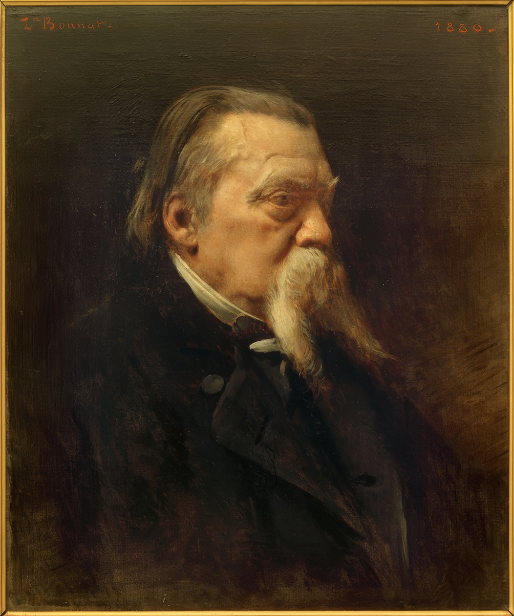Portrett av Jean-François Gigoux av Leon Joseph Florentin Bonnat