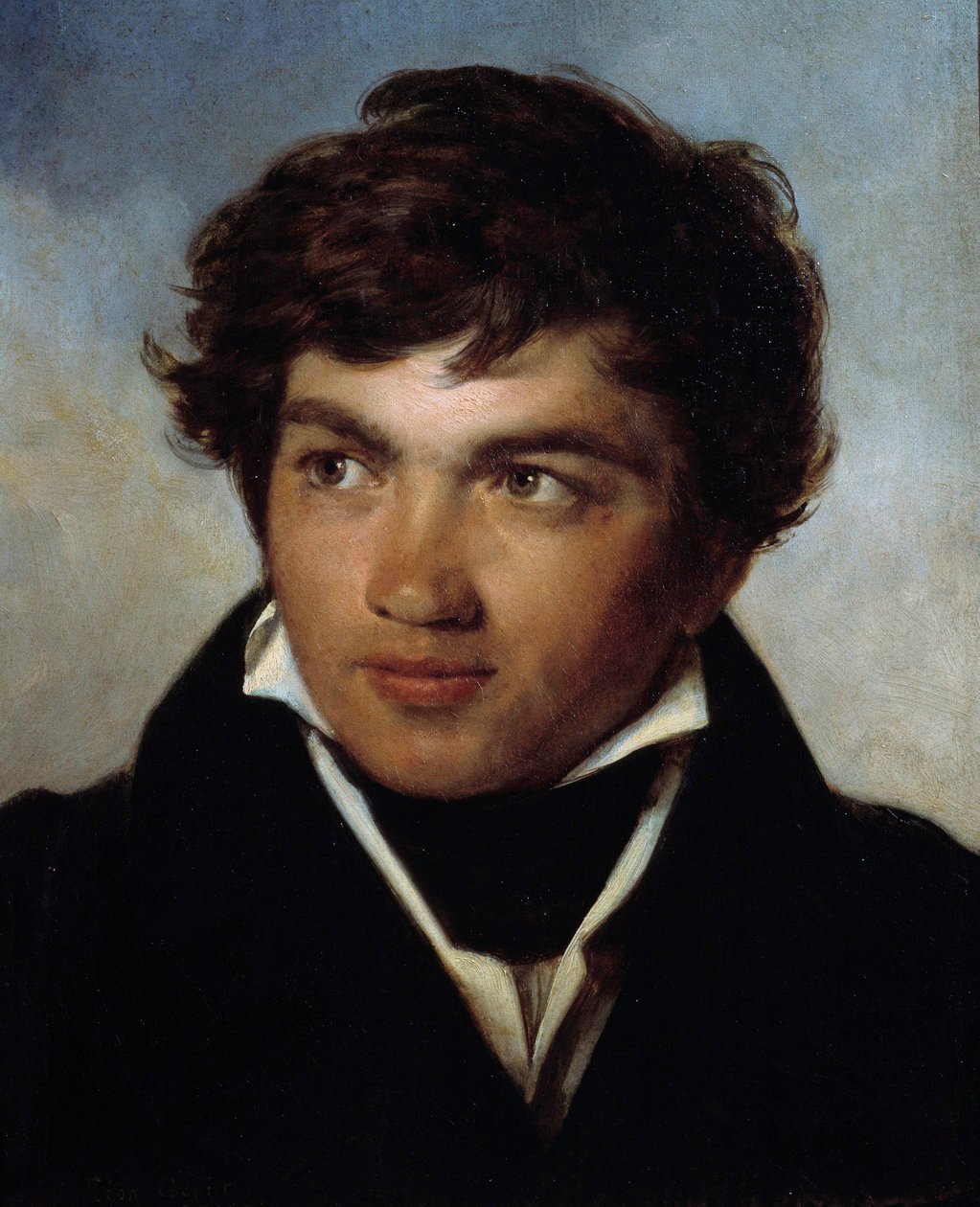 Portrett av maleren Achille Michallon (1796-1822) Maleri av Leon Cogniet (1794-1880) 1800-tallets Orleans, Musee des Beaux Arts av Léon Cogniet
