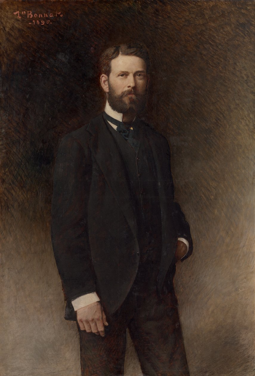 Portrett av Henry Field av Leon Joseph Florentin Bonnat