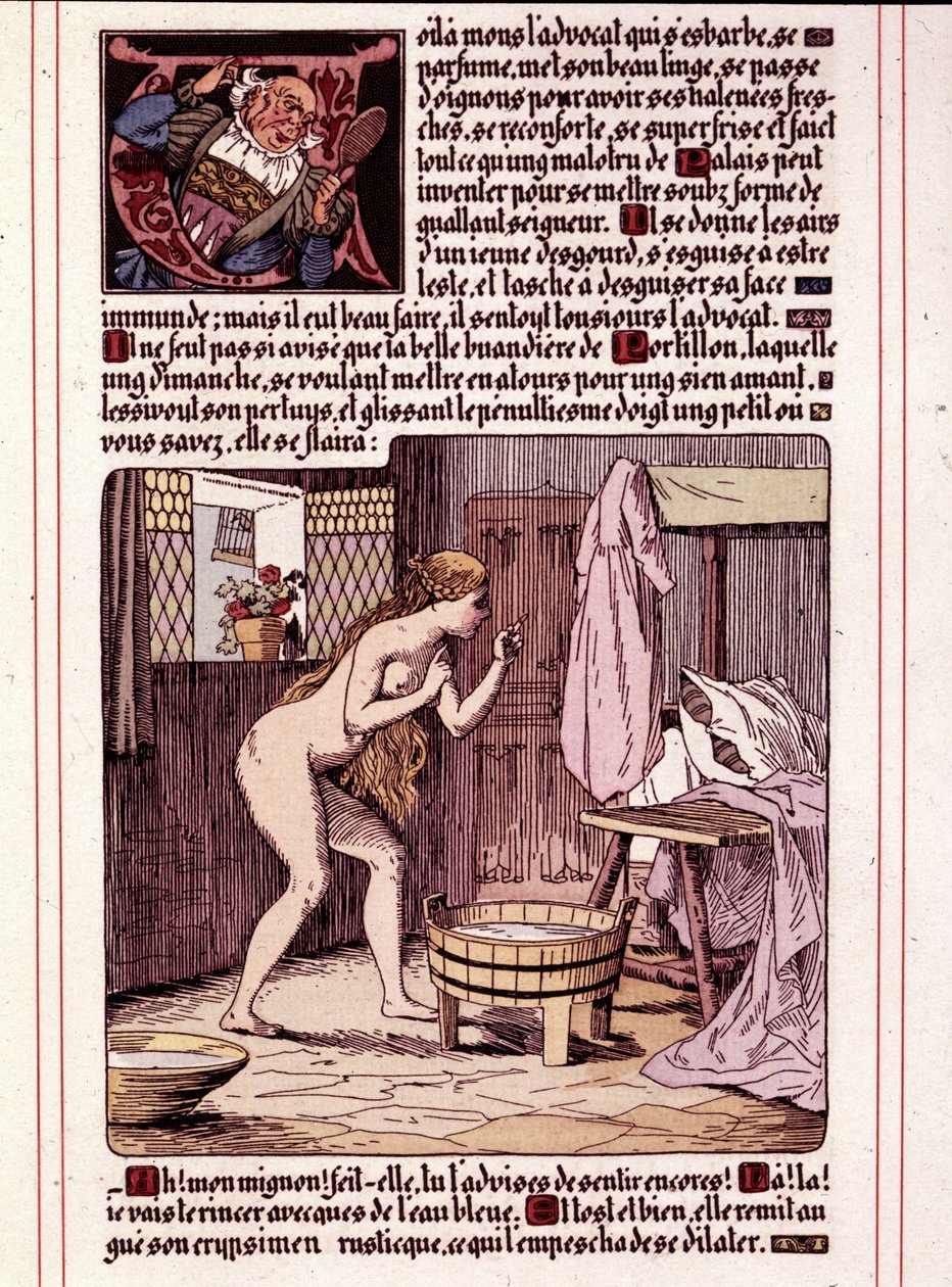 Illustration of Honore de Balzac