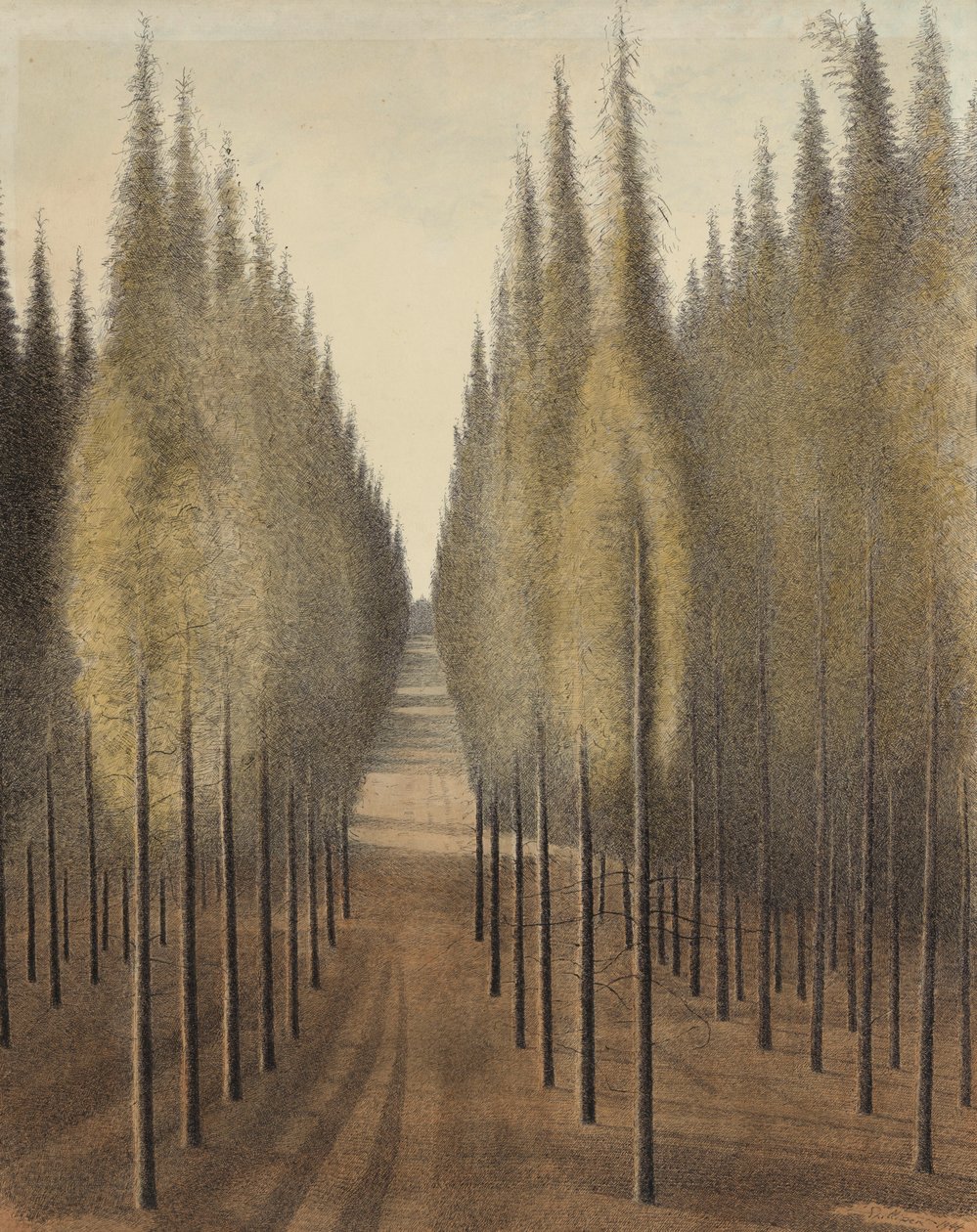 Brannveien av Leon Spilliaert